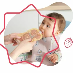 Outlet Lot de 15 gourdes réutilisables (150 ml) Gourde Alimentaire