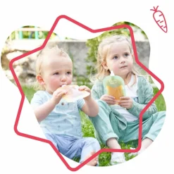 Outlet Lot de 15 gourdes réutilisables (150 ml) Gourde Alimentaire