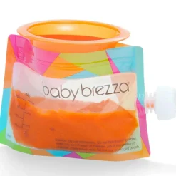babybrezza Lot de 10 Gourdes réutilisables (200 ml)