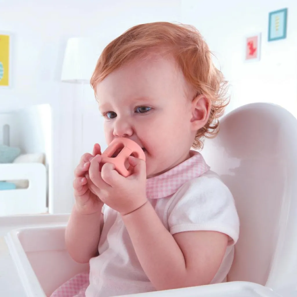 Best Lot de 3 hochets géométriques en riz Hochet