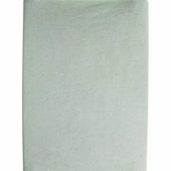 Trois Kilos Sept Lot de 2 housses de matelas à langer Ecru-Olive (70 x 50 cm)