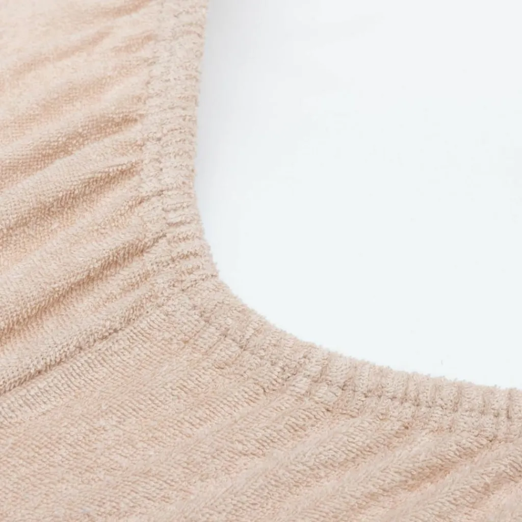 Hot Lot de 2 housses de matelas à langer Wild Rose-Biscuit (50 x 70 cm) Housse De Matelas À Langer