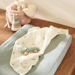 Sale Lot de 2 housses de matelas à langer Sea Green (50 x 70 cm) Housse De Matelas À Langer