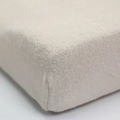 Best Lot de 2 housses de matelas à langer Ecru-Rose poudre (70 x 50 cm) Housse De Matelas À Langer