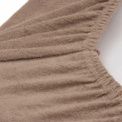 Jollein Lot de 2 housses de matelas à langer en éponge Milky Coffee (50 x 70 cm)