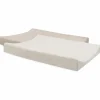 Sale Lot de 2 housses de matelas à langer en éponge Oatmeal-Sand (50 x 70 cm) Housse De Matelas À Langer