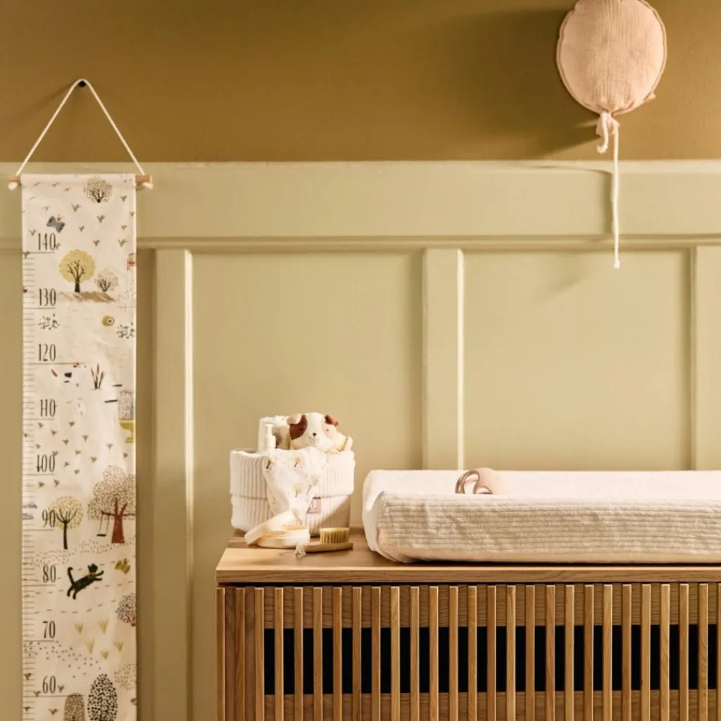 Sale Lot de 2 housses de matelas à langer en éponge Oatmeal-Sand (50 x 70 cm) Housse De Matelas À Langer