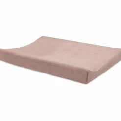 Jollein Lot de 2 housses de matelas à langer en éponge Wild Rose-Ivory (50 x 70 cm)