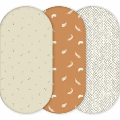 Lot de 3 housses de matelas à langer Boho (40 x 80 cm) Housse De Matelas À Langer