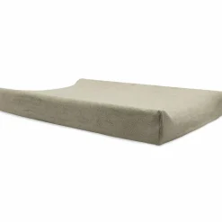 Jollein Lot de 2 housses matelas à langer en éponge Olive Green (50 x 70 cm)