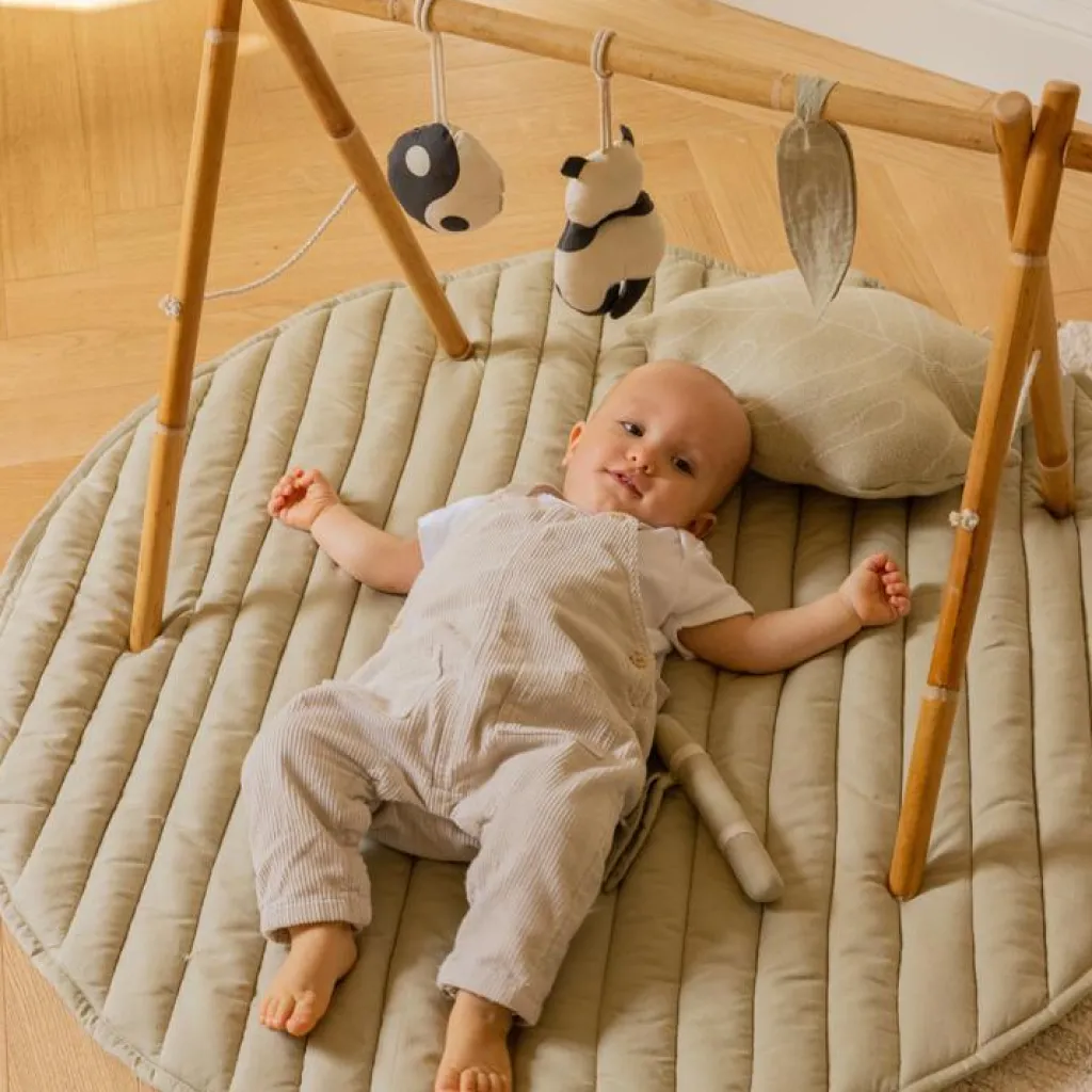 Lorena Canals Lot de 3 jouets à suspendre bamboo Panda