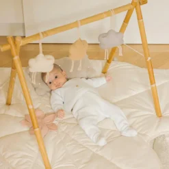 New Lot de 3 jouets à suspendre bamboo Little sheep Jouets Pour Arche