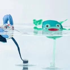 Lilliputiens Lot de 3 jouets de bain à ventouse Jules