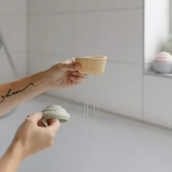 Mushie Lot de 4 jouets de bain Cupcake Mix and Max