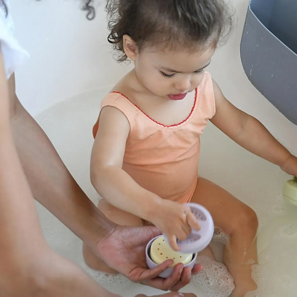 Béaba Lot de 4 jouets de bain en silicone