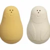 Best Lot de 2 jouets de bain Pingouin Ocre-Warm Linen Jouet De Bain