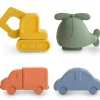 Lot de 4 jouets de bain Vehicules Jouet De Bain