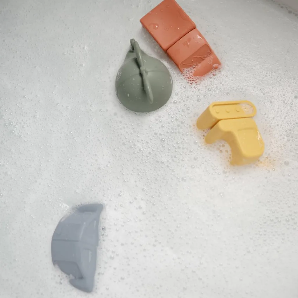 Lot de 4 jouets de bain Vehicules Jouet De Bain