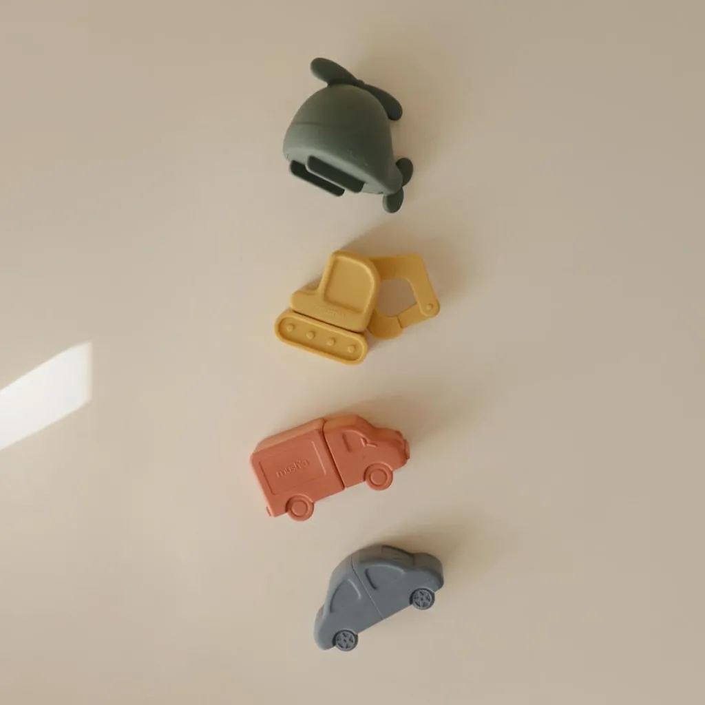 Lot de 4 jouets de bain Vehicules Jouet De Bain