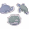 Swim Essentials Lot de 3 jouets de plage Tortue et ses amis