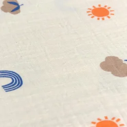 Lässig Lot de 2 langes Blossom nature (60 x 60 cm)