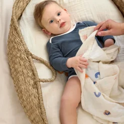 Lässig Lot de 2 langes Blossom nature (60 x 60 cm)