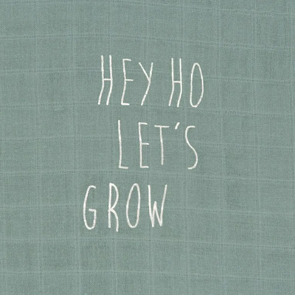 Lot de 3 langes en bambou vert d'eau Garden Explorer (80 x 80 cm) Lange