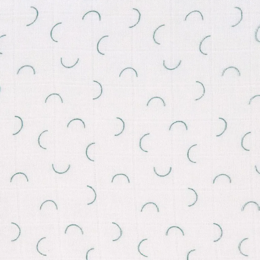 Lot de 3 langes en bambou vert d'eau Garden Explorer (80 x 80 cm) Lange