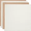 Jollein Lot de 4 langes en coton Biscuit-Ivory (70 x 70 cm)