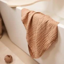 Jollein Lot de 4 langes en coton Biscuit-Ivory (70 x 70 cm)