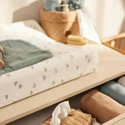 Jollein Lot de 4 langes en coton Biscuit-Ivory (70 x 70 cm)