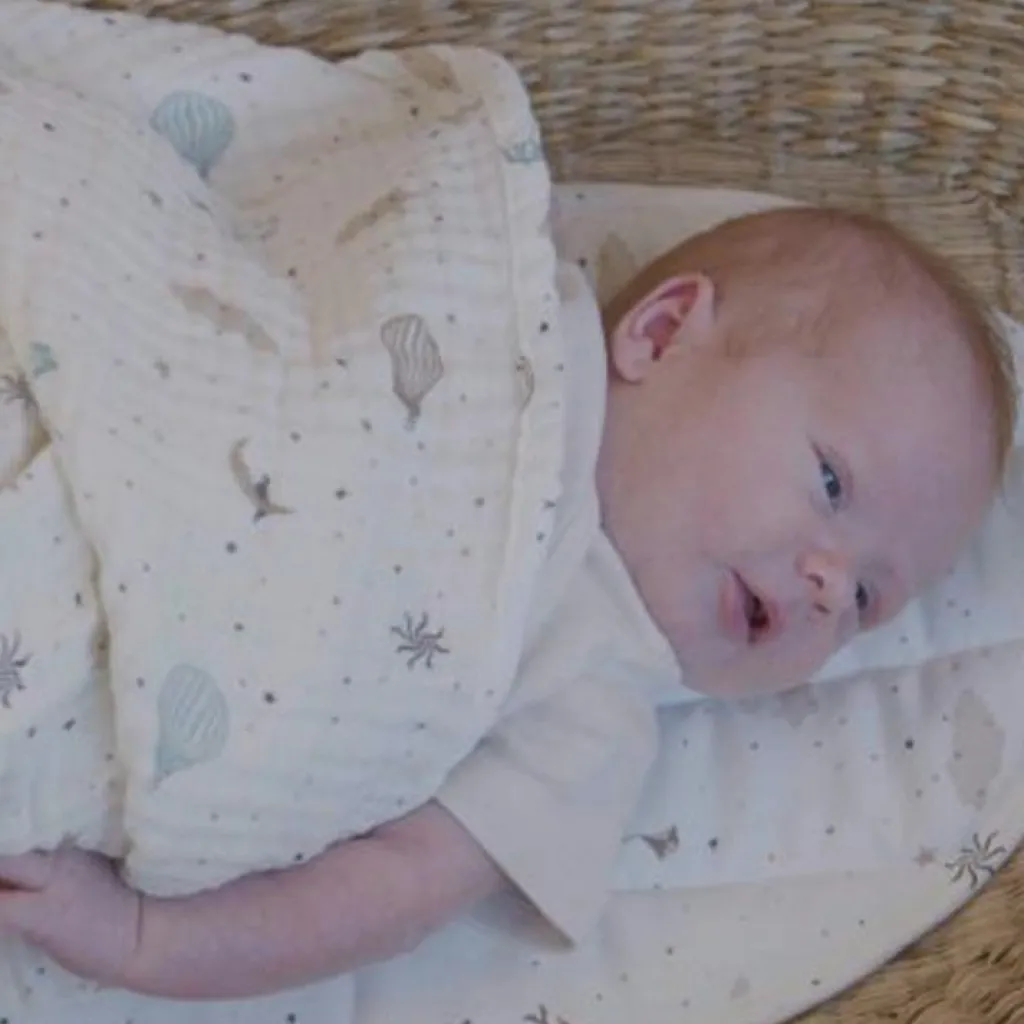 Cam Cam Copenhagen Lot de 3 langes en coton bio Dreamland (70 x 70 cm)