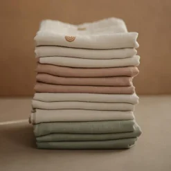 Sale Lot de 3 langes en coton bio Rainbow (60 x 60 cm) Lange