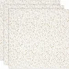 Jollein Lot de 3 langes en coton Bloomy (70 x 70 cm)