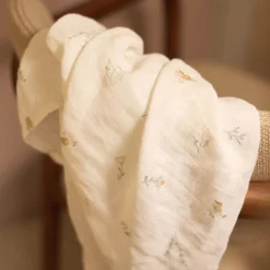 Outlet Lot de 3 langes en coton Lovely Birds (70 x 70 cm) Lange