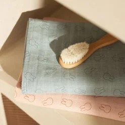 Hot Lot de 3 langes en coton Miffy Silhouettes Sea Green (70 x 70 cm) Lange