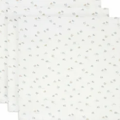Jollein Lot de 3 langes en coton On the Go (70 x 70 cm)