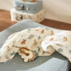 Jollein Lot de 3 langes en coton Roarsome (70 x 70 cm)