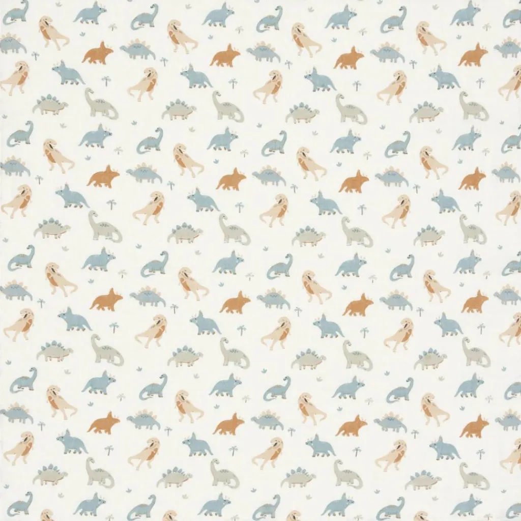 Jollein Lot de 3 langes en coton Roarsome (70 x 70 cm)