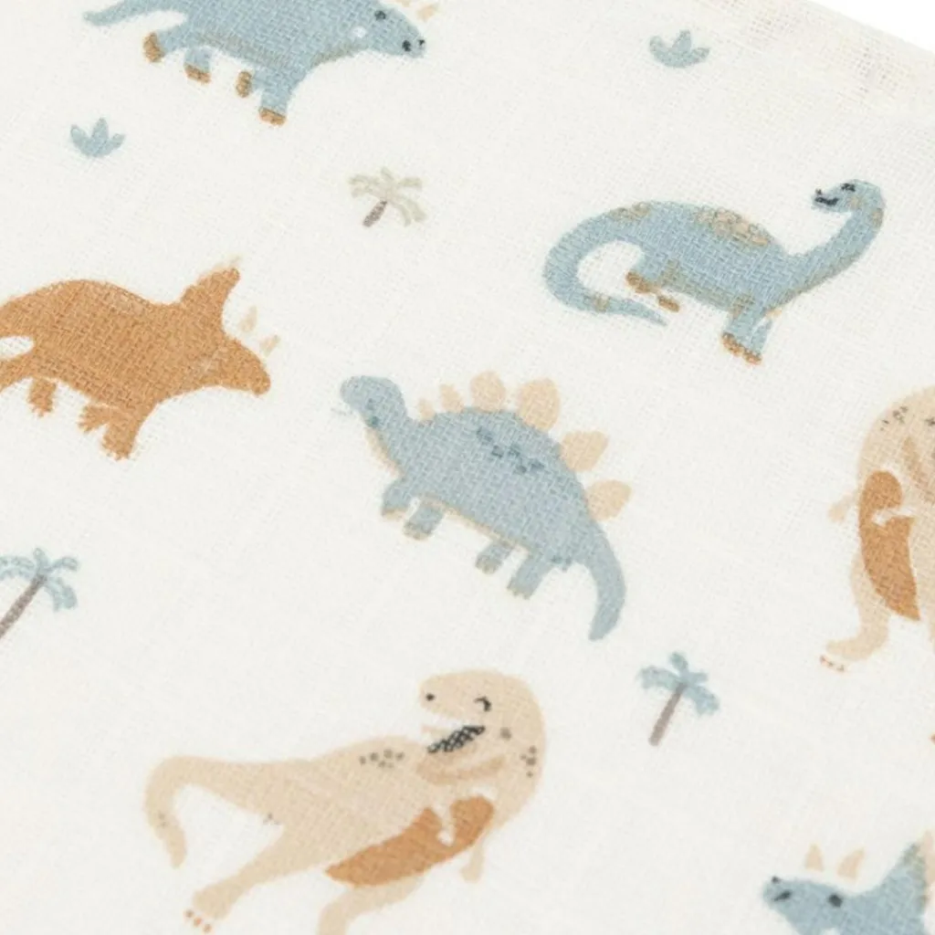 Jollein Lot de 3 langes en coton Roarsome (70 x 70 cm)