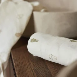 Jollein Lot de 3 langes en gaze de coton Happy Miffy Olive Green (70 x 70 cm)