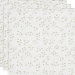 Jollein Lot de 3 langes en gaze de coton Leafy Dreams (70 x 70 cm) - Reconditionné