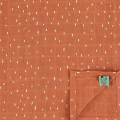 Trixie Lot de 3 langes en mousseline Fierce Fox (55 x 55 cm)