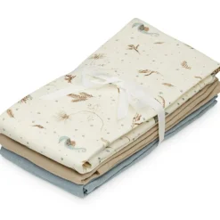 Sale Lot de 3 langes en mousseline Sea Garden Lange