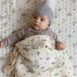 New Lot de 3 langes en mousseline Bicycles (70 x 70 cm) Lange