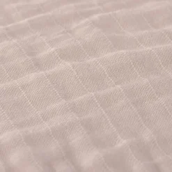 Lot de 3 langes en mousseline Cozy Home Rose, blanc et rouille (85 x 85 cm) Lange