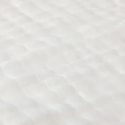 Lot de 3 langes en mousseline Cozy Home Rose, blanc et rouille (85 x 85 cm) Lange