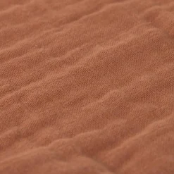 Lot de 3 langes en mousseline Cozy Home Rose, blanc et rouille (85 x 85 cm) Lange