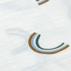 Lässig Lot de 3 langes Happy Rascals Smile bleu ciel (60 x 60 cm)