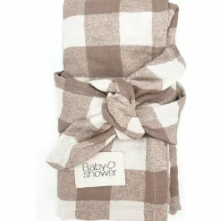 Sale Lot de 2 langes Minimax Vichy Caramel (140 x 100 m) Lange